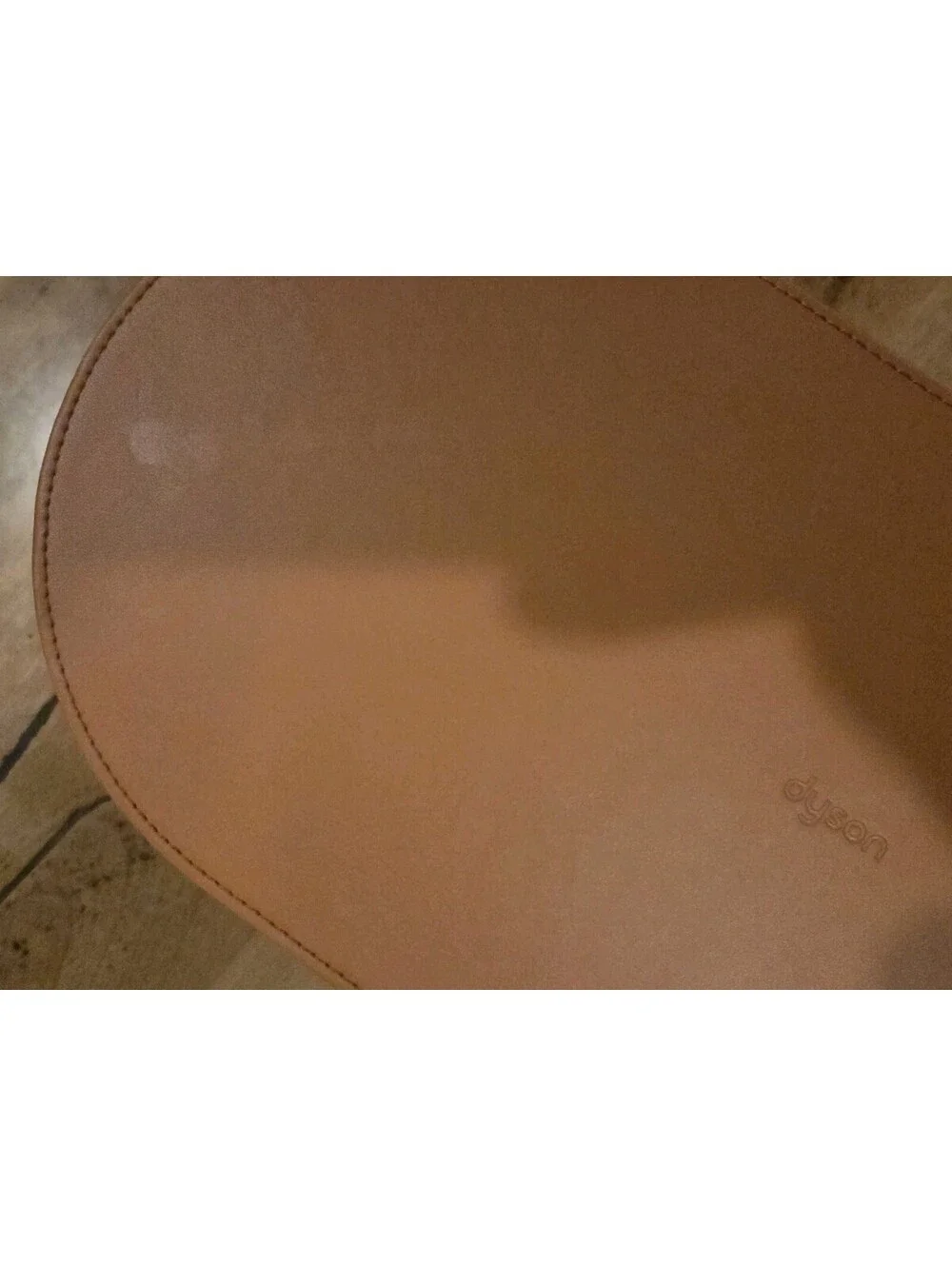 Dyson Airwrap Brown Leather Storage Case ONLY Hard Case Magnetic Clasp